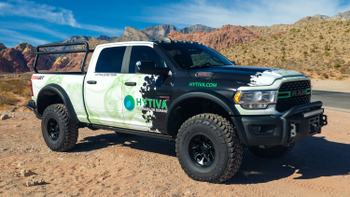 Hytiva Wrapped AEV 2500 in Red Rock Nevada