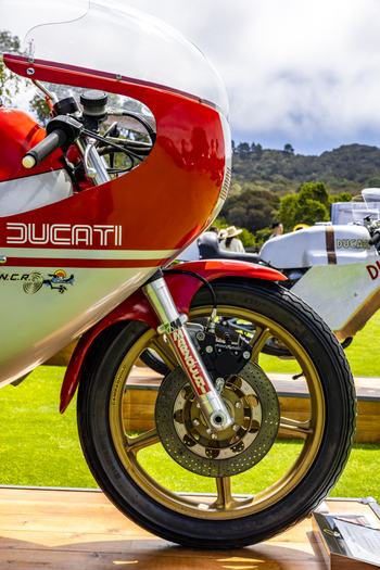 Ducati NCR Front Wheel and Handlebars
