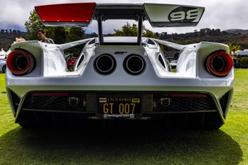 Ford GT White 98 Rear