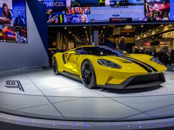 Ford GT Yellow Front
