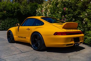 Gunther Werks Porsche 993 Yellow Back View