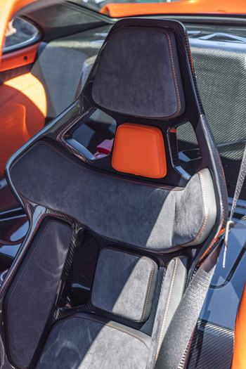 Carbon Fiber Driver Seat