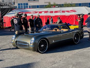 Dave Kindig and Tom CF1 Vette Reveal