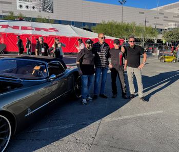 Photo Op with Revealed CF1 Vette
