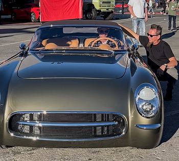 Tom and Dave with CF1 Vette