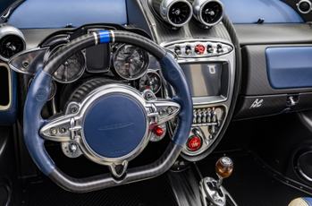 Pagani Huayra Interior Dash with Steering Wheel