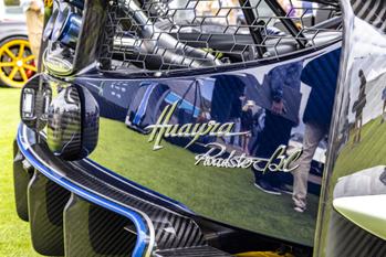Pagani Huayra Roadster BC Rear Badge