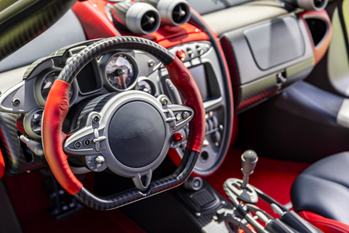 Pagani Imola Interior with Steering Wheel
