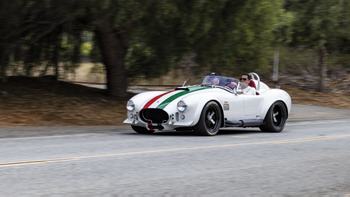Shelby Cobra with Italian Stripes